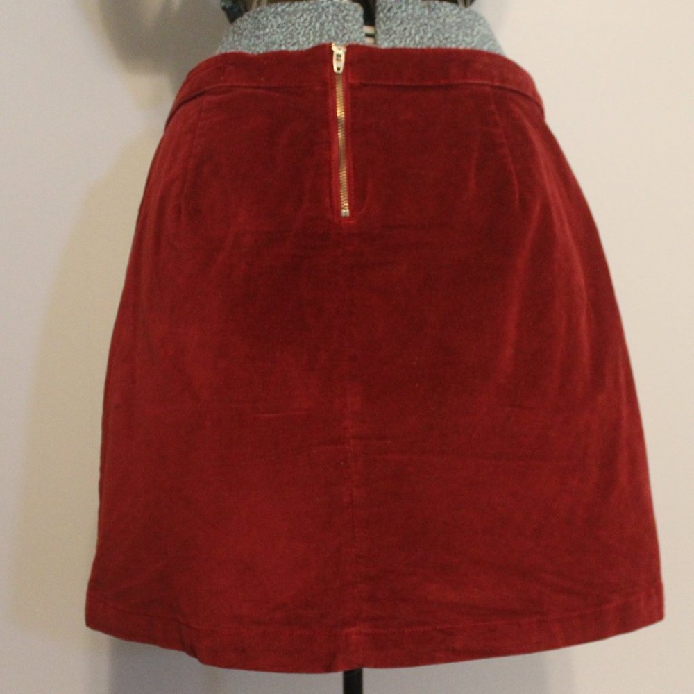 Mossimo Wine Red Velvet Mini - Picture 4 of 13